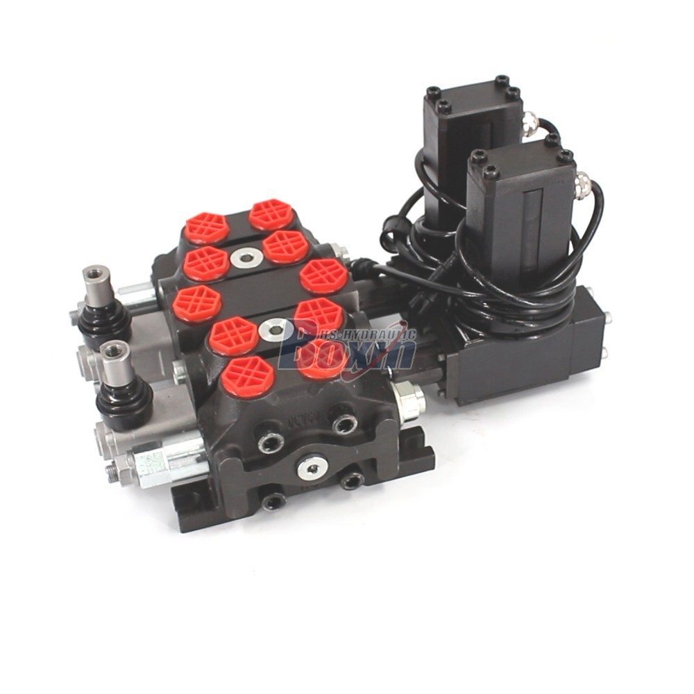 Large Scale Production DCV60 Electric Motor 2 Spool Sectional Valve main image
